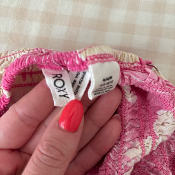 ROXY Pink Floral Top - Picture 5 of 6